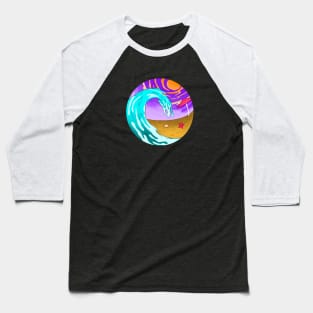 Beach Summer Vibes Baseball T-Shirt